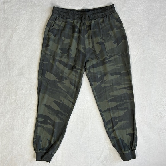 Splendid Camo High‎ Waist Jogger Pants 100% Rayon - Picture 5 of 15